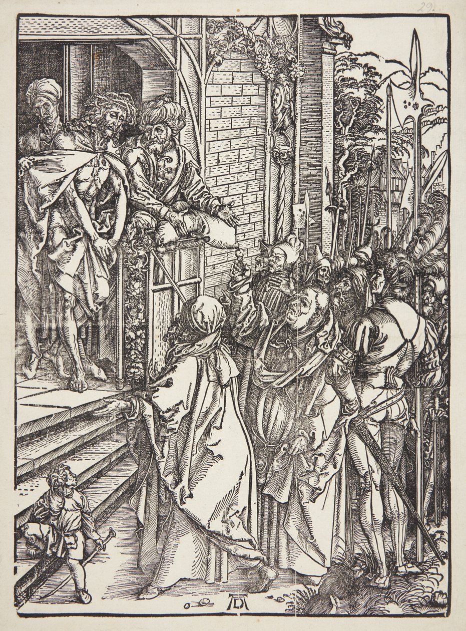 Ecce Homo – Krisztus bemutatása alkotó: Albrecht Dürer