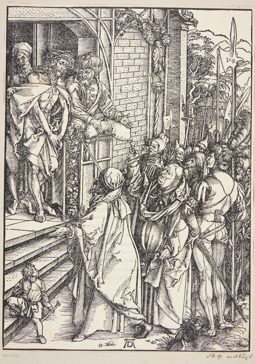 Ecce Homo – Krisztus bemutatása alkotó: Albrecht Dürer