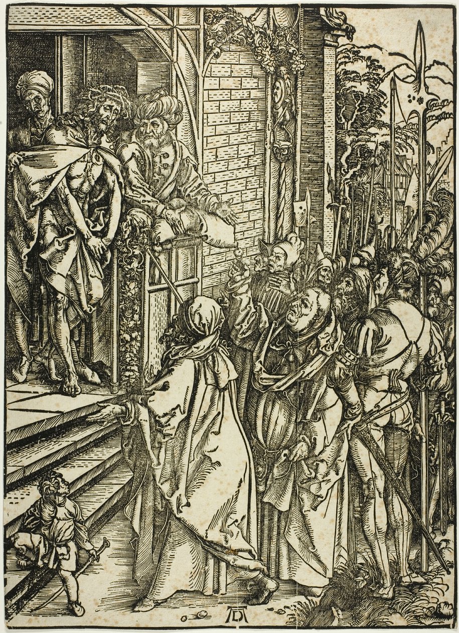 Ecce Homo – Krisztus bemutatása, A nagy szenvedésből alkotó: Albrecht Dürer