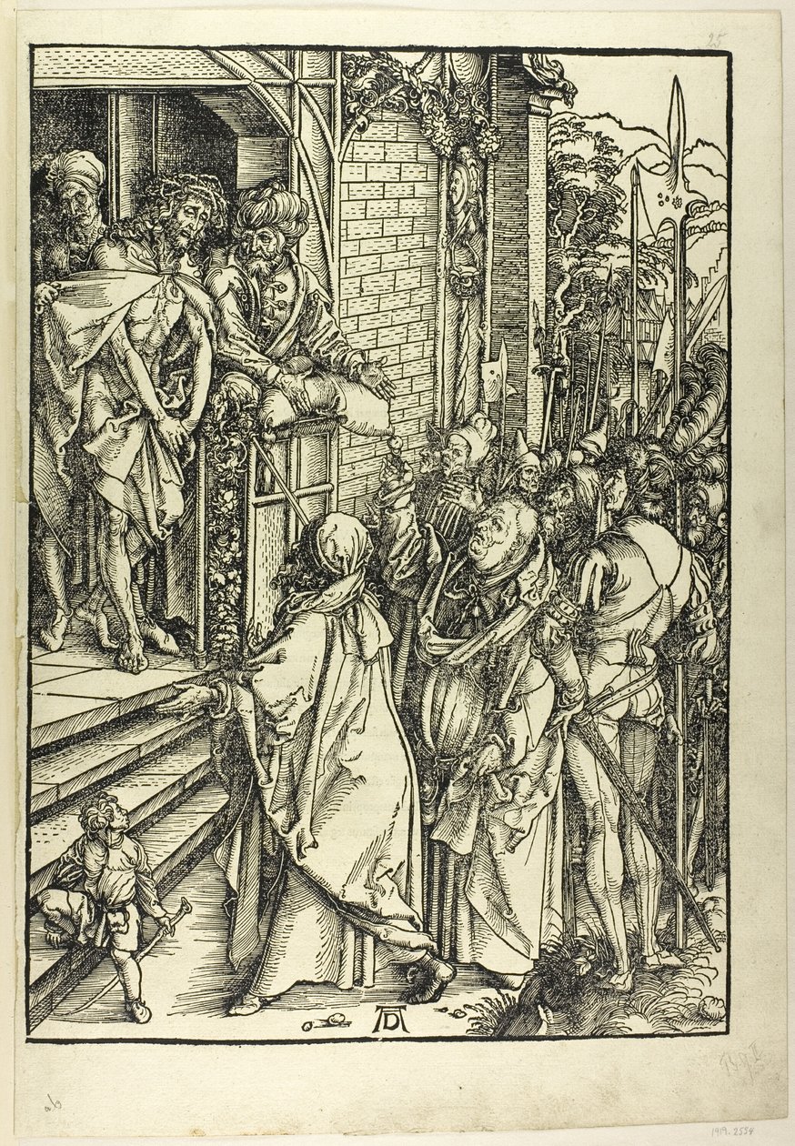 Ecce Homo – Krisztus bemutatása, A nagy szenvedésből alkotó: Albrecht Dürer