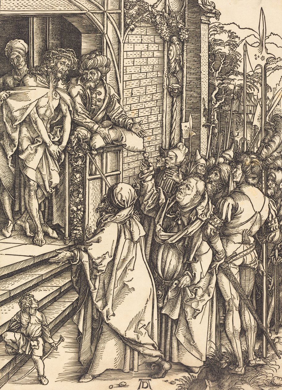 Íme az ember, c. 14981499. alkotó: Albrecht Dürer