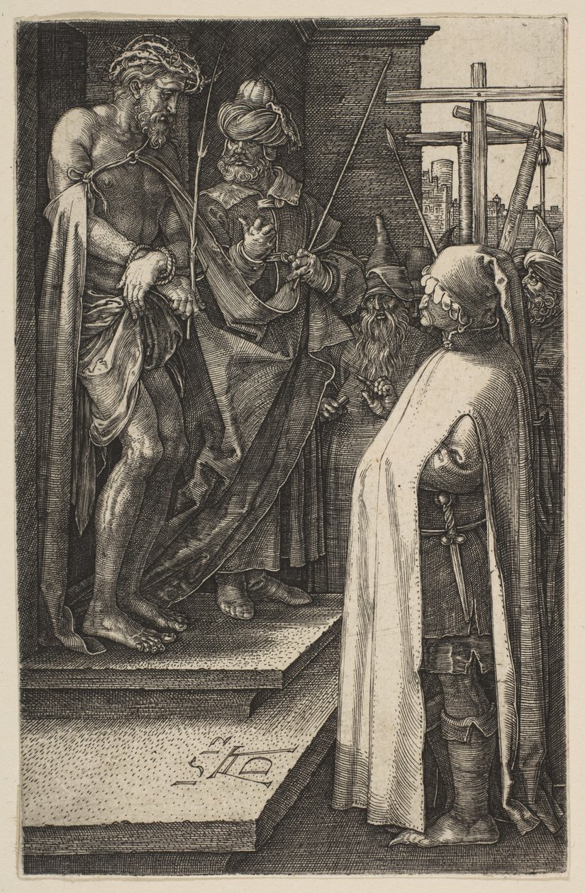 Ecce Homo, a „Passió” című műből alkotó: Albrecht Dürer