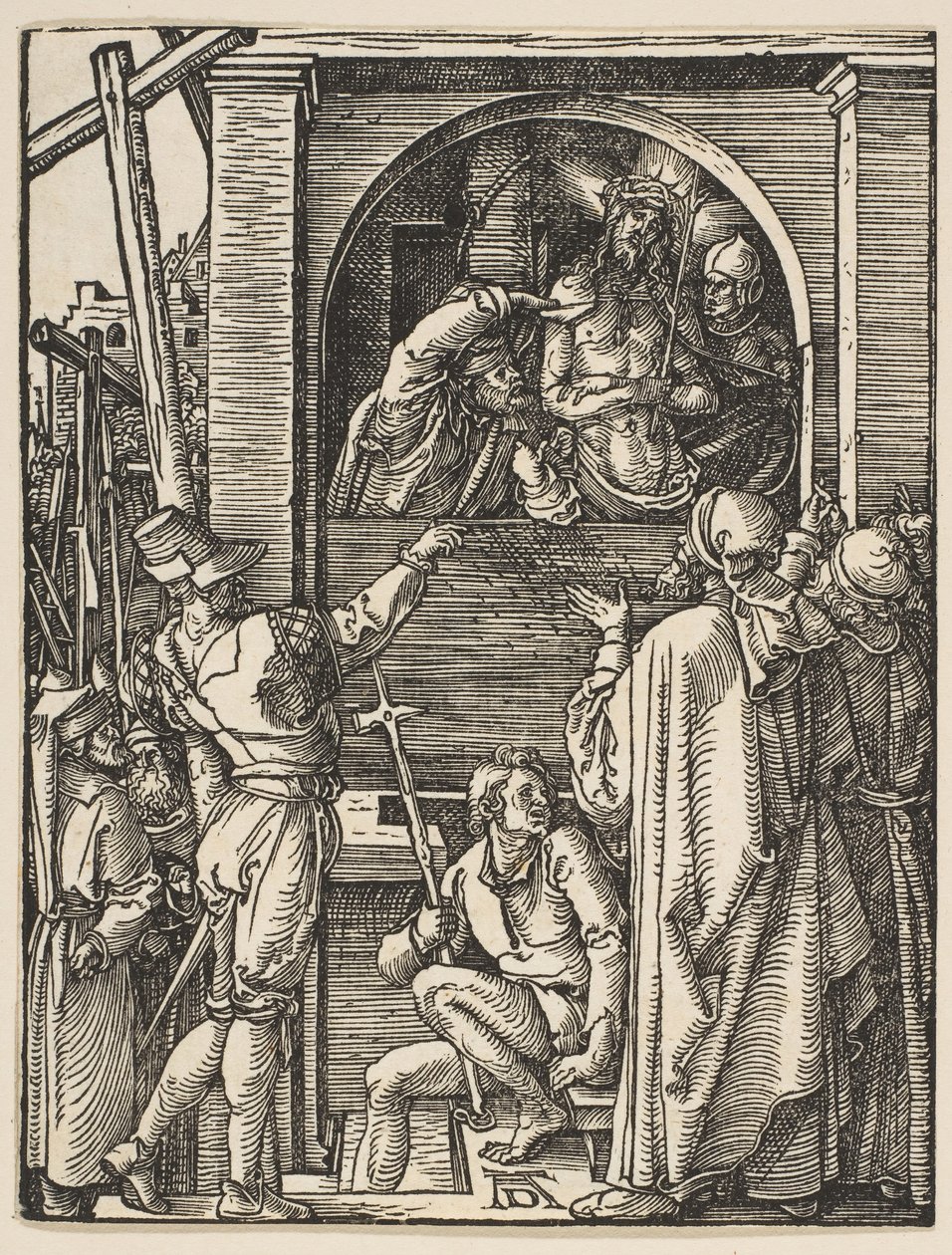 Ecce Homo, A kis szenvedélyből, kb. 1509. alkotó: Albrecht Dürer