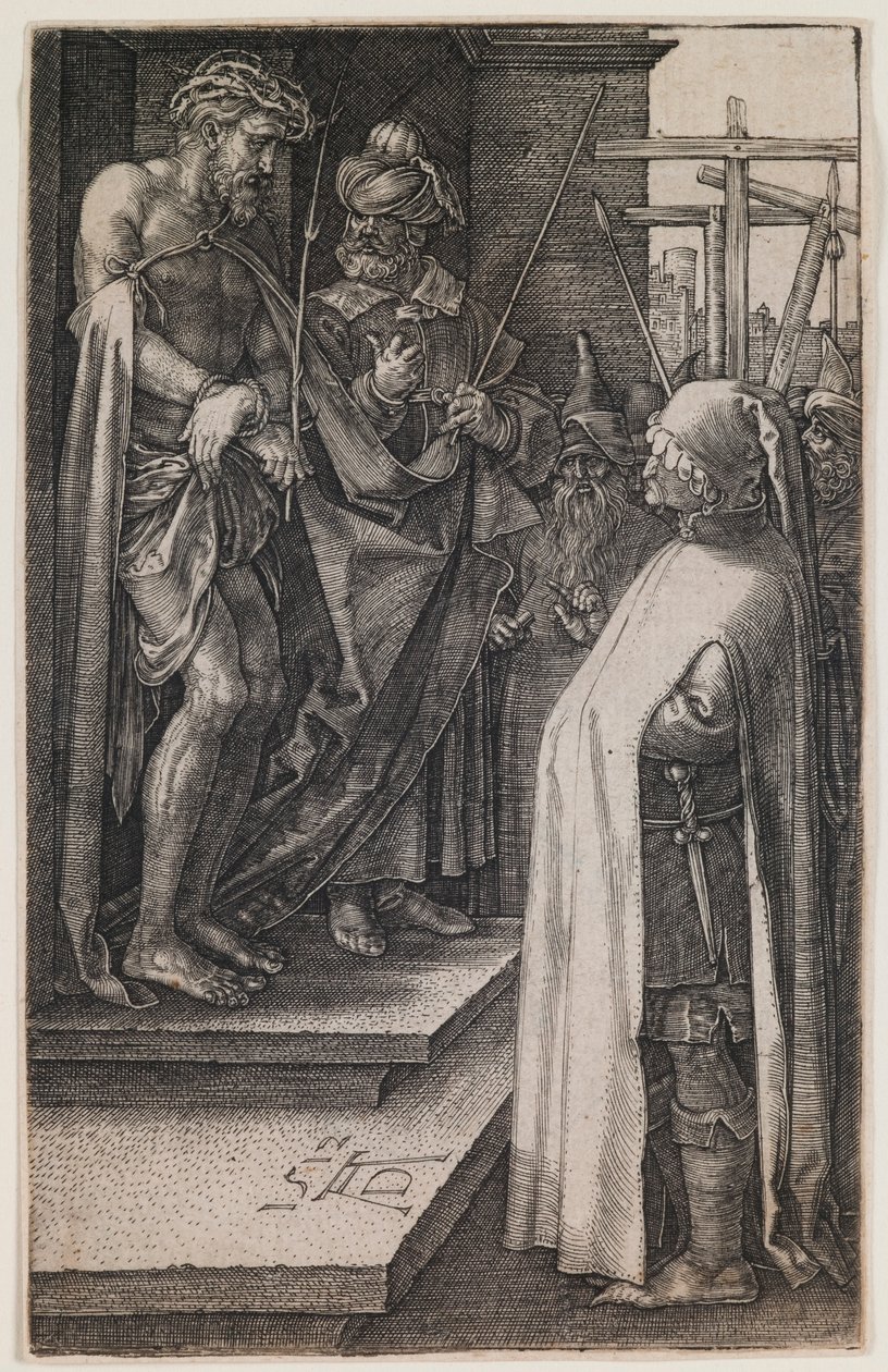 Ecce Homo, a „The Graved Passion” sorozatból alkotó: Albrecht Dürer