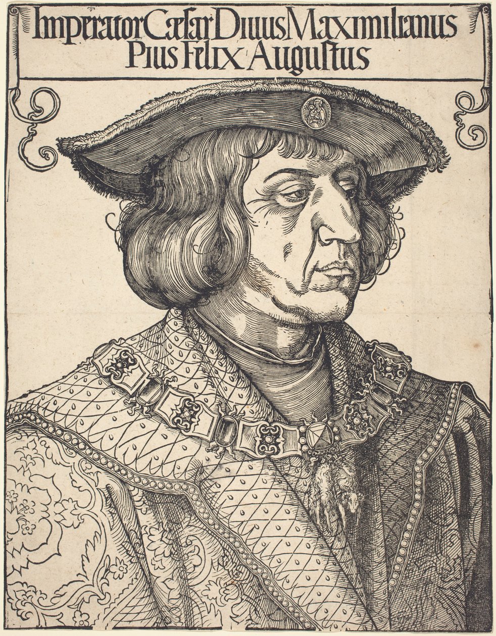 I. Maximilián császár alkotó: Albrecht Dürer