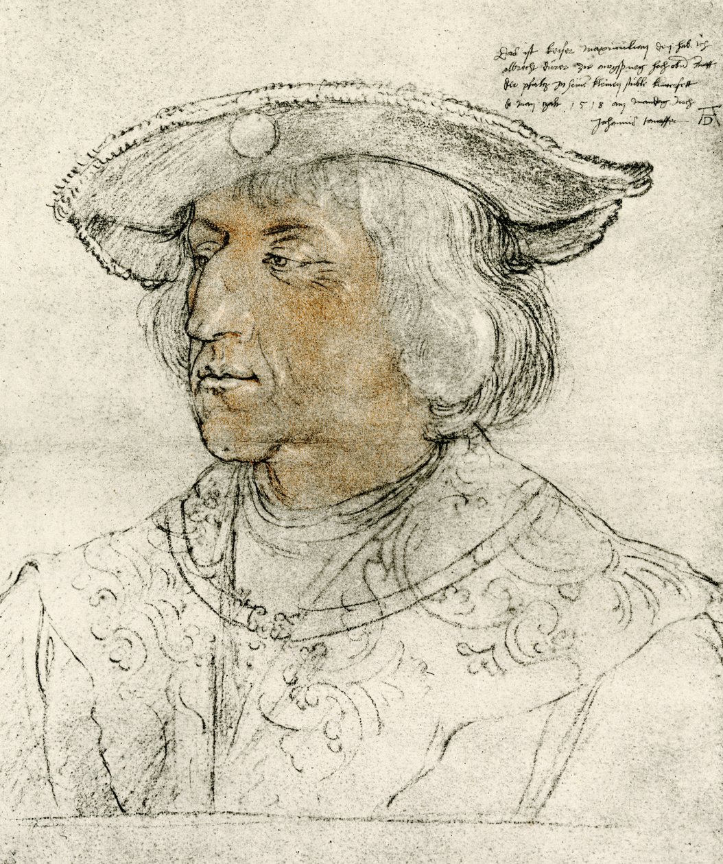 Maximilian I. császár alkotó: Albrecht Dürer