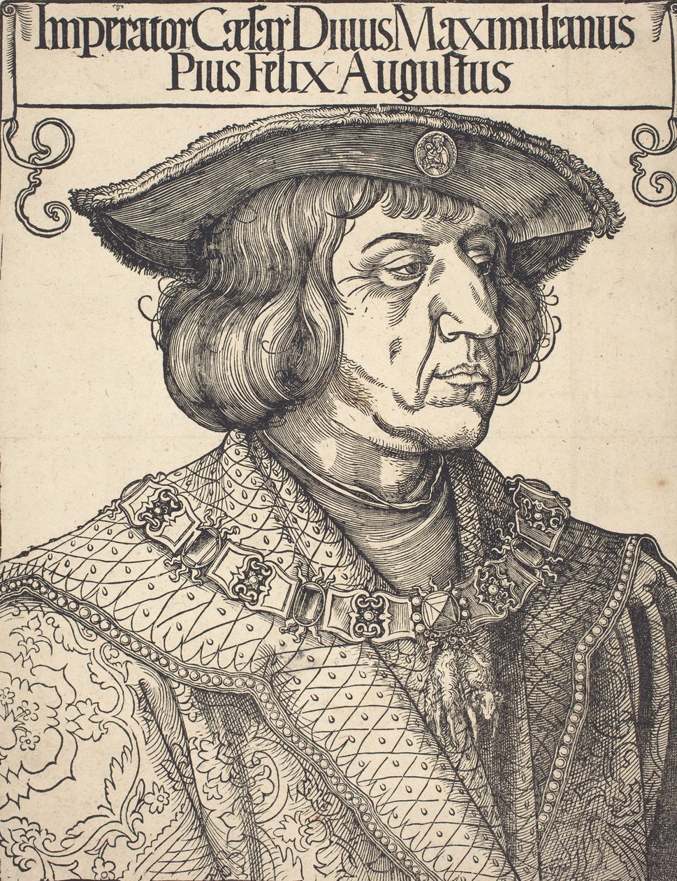 I. Maximilian császár, Kr. e. 1518. alkotó: Albrecht Dürer