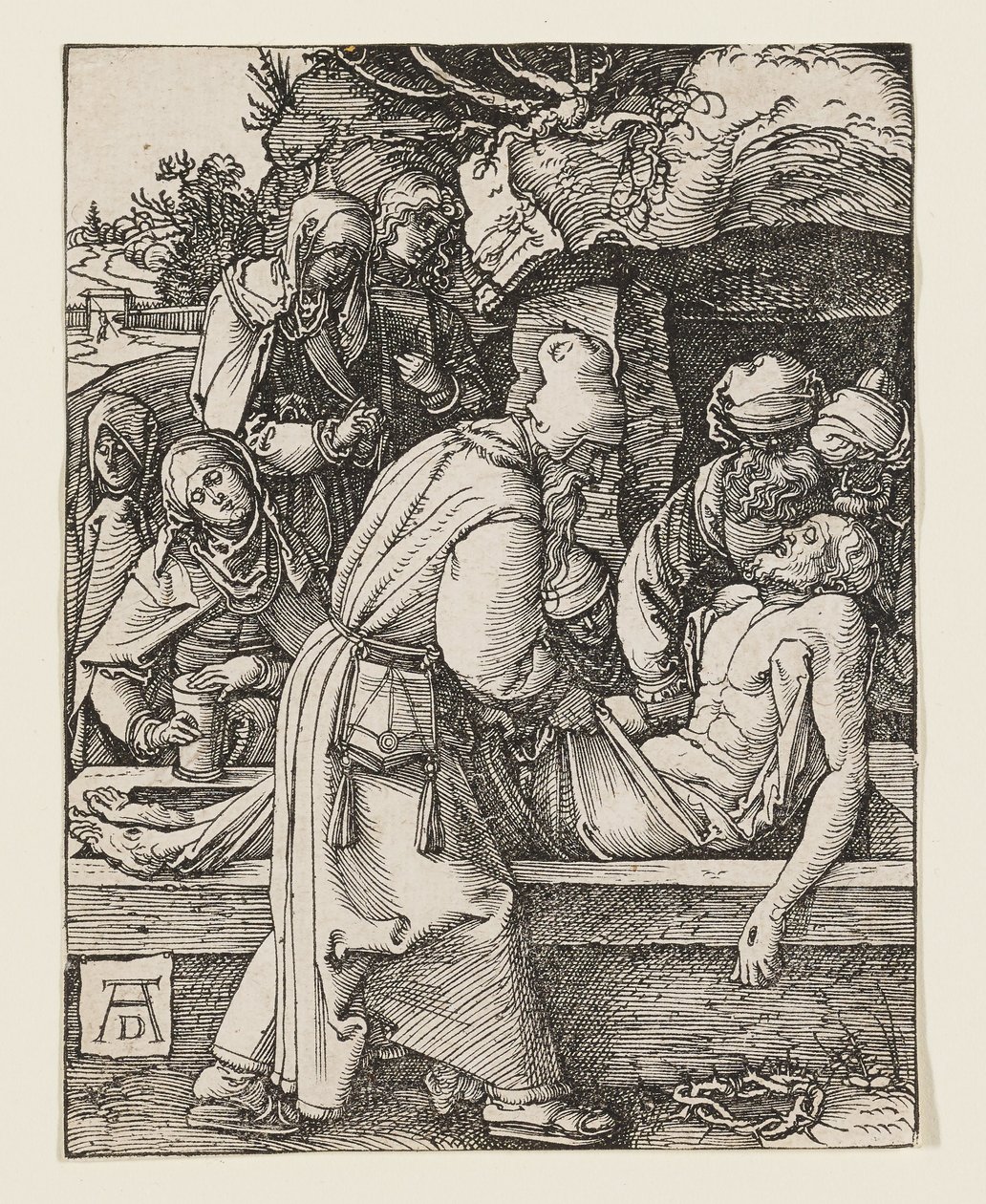 Sírbatétel alkotó: Albrecht Dürer