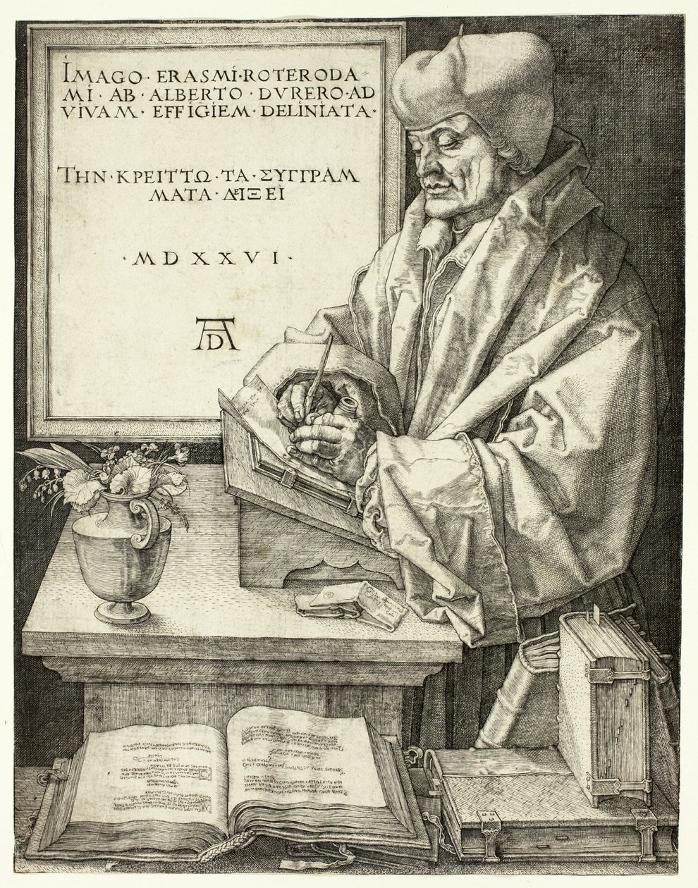 Rotterdami Erasmus alkotó: Albrecht Dürer