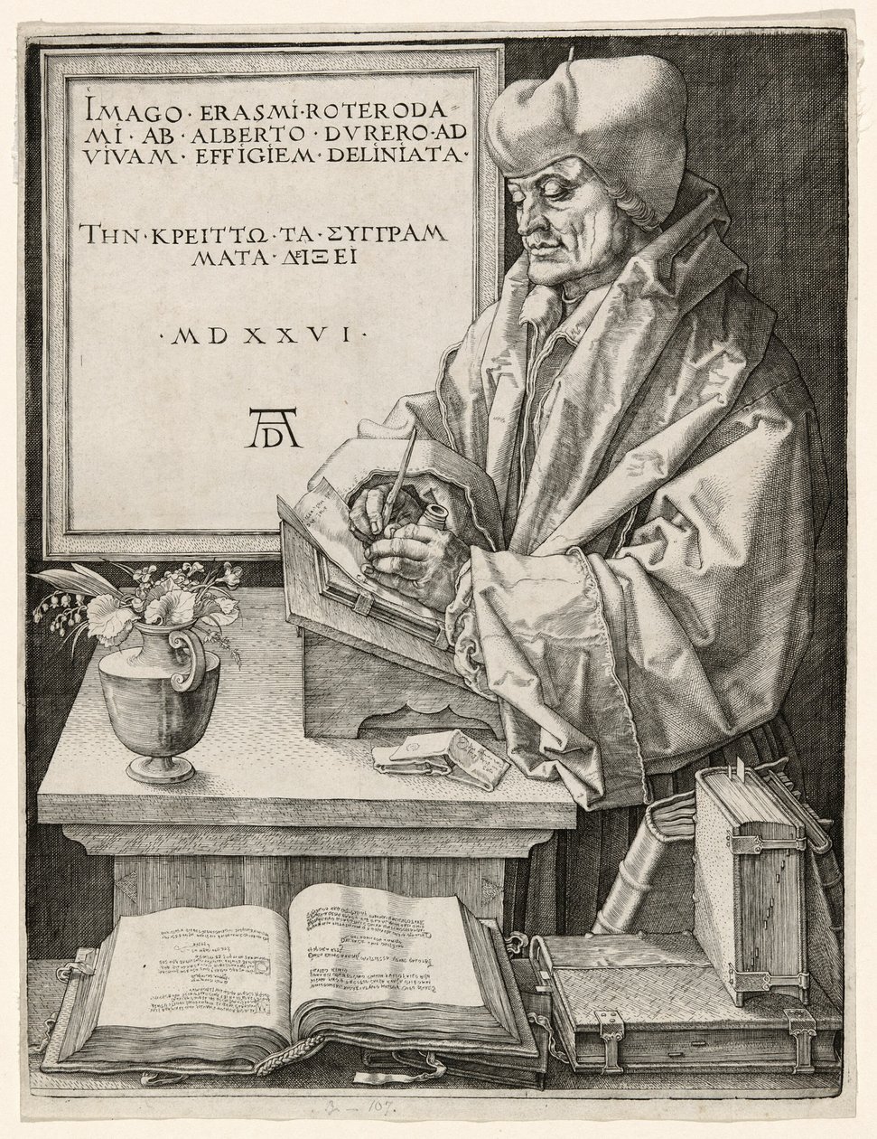 Rotterdami Erasmus alkotó: Albrecht Dürer