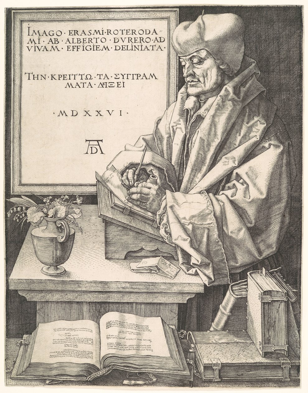 Rotterdami Erasmus alkotó: Albrecht Dürer