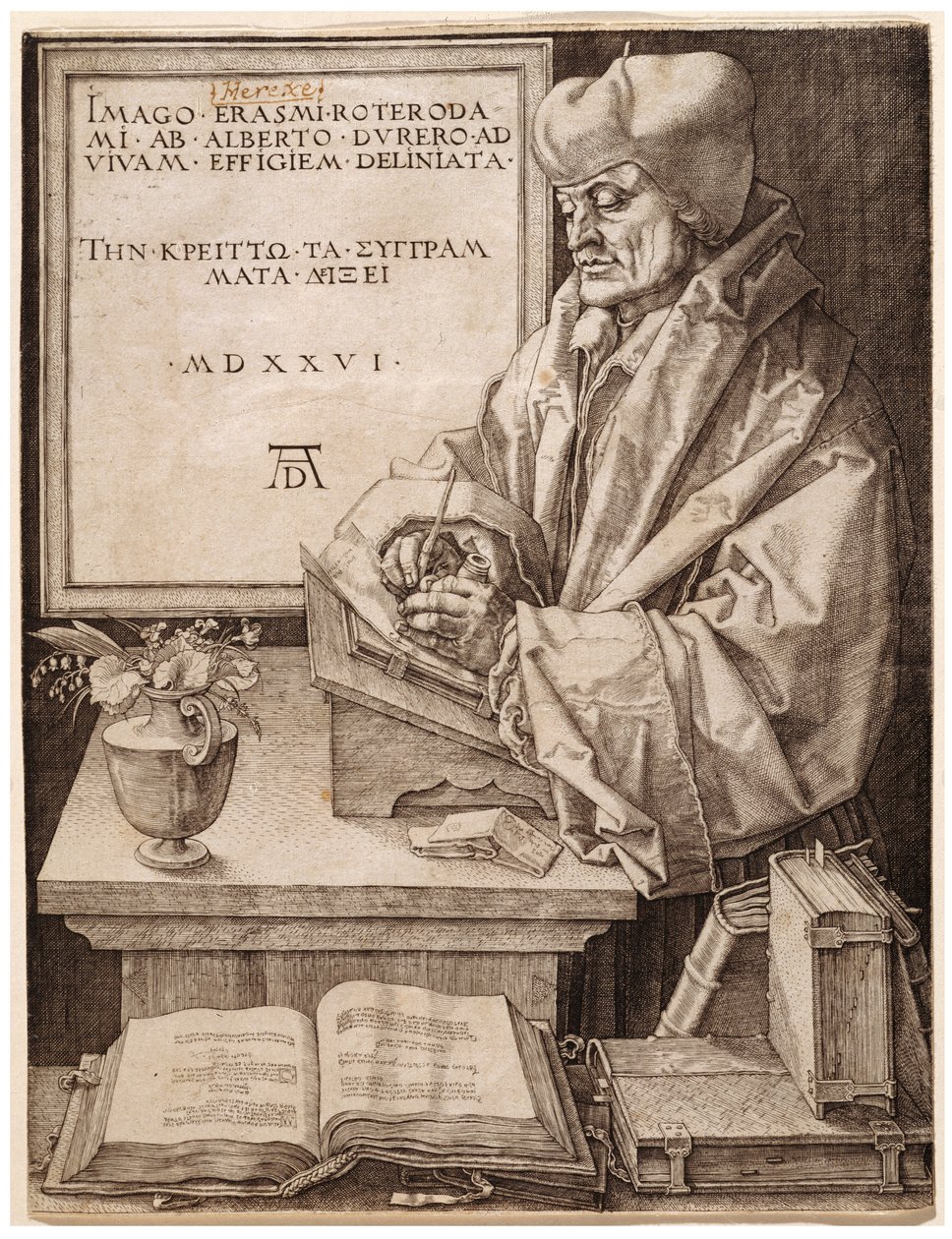 Rotterdami Erasmus alkotó: Albrecht Dürer