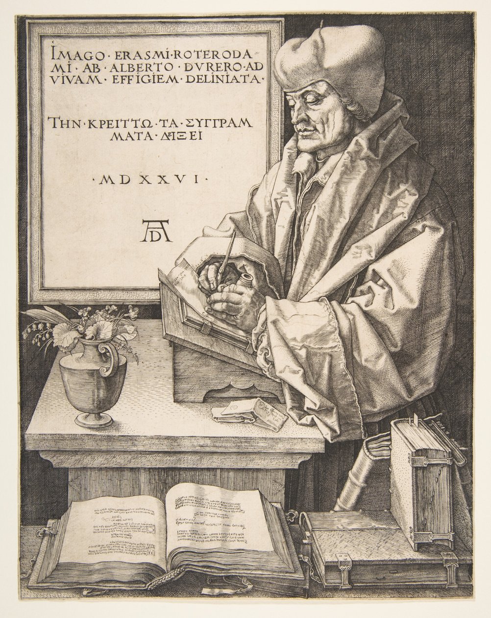Rotterdami Erasmus alkotó: Albrecht Dürer