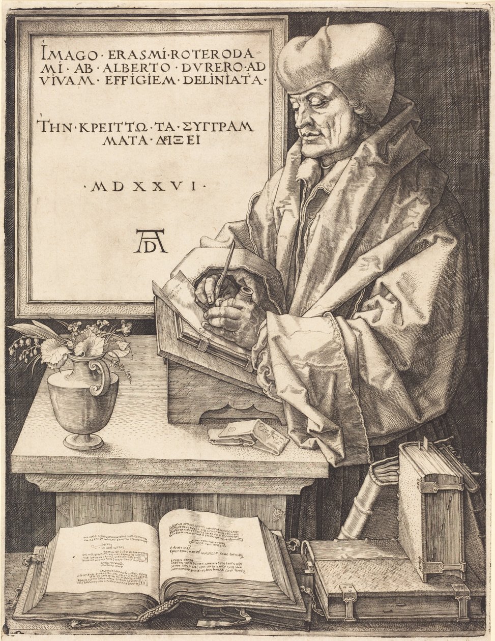 Rotterdami Erasmus alkotó: Albrecht Dürer