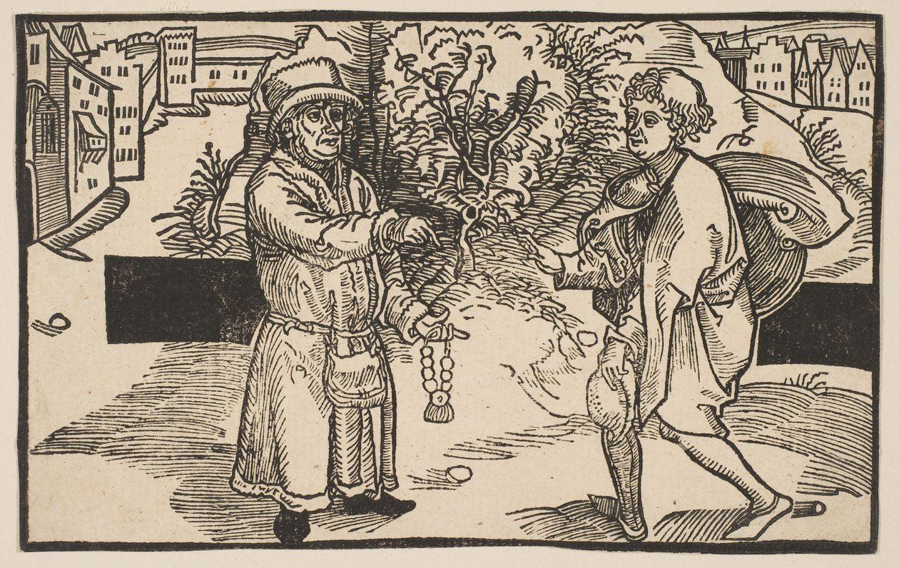 Eunuchok, Terence vígjátékaiból, 19. századi reprint.n.d. alkotó: Albrecht Dürer