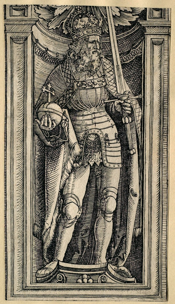 Alak az ív egyik oszlopáról alkotó: Albrecht Dürer