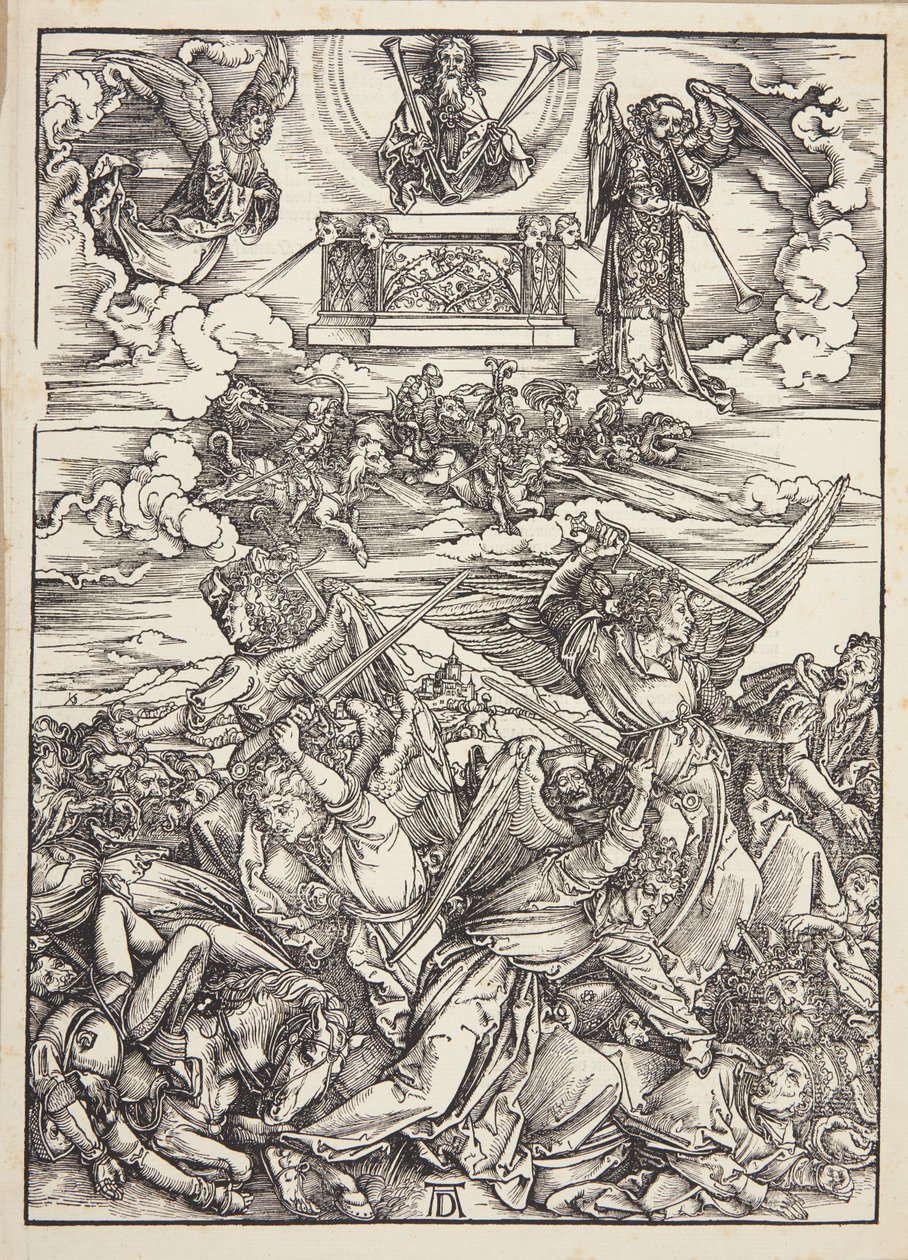 Eufrátesz négy bosszúálló angyala alkotó: Albrecht Dürer