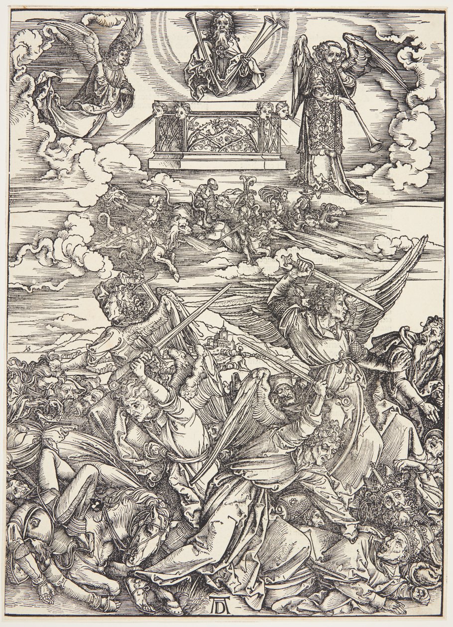 Eufrátesz négy bosszúálló angyala alkotó: Albrecht Dürer