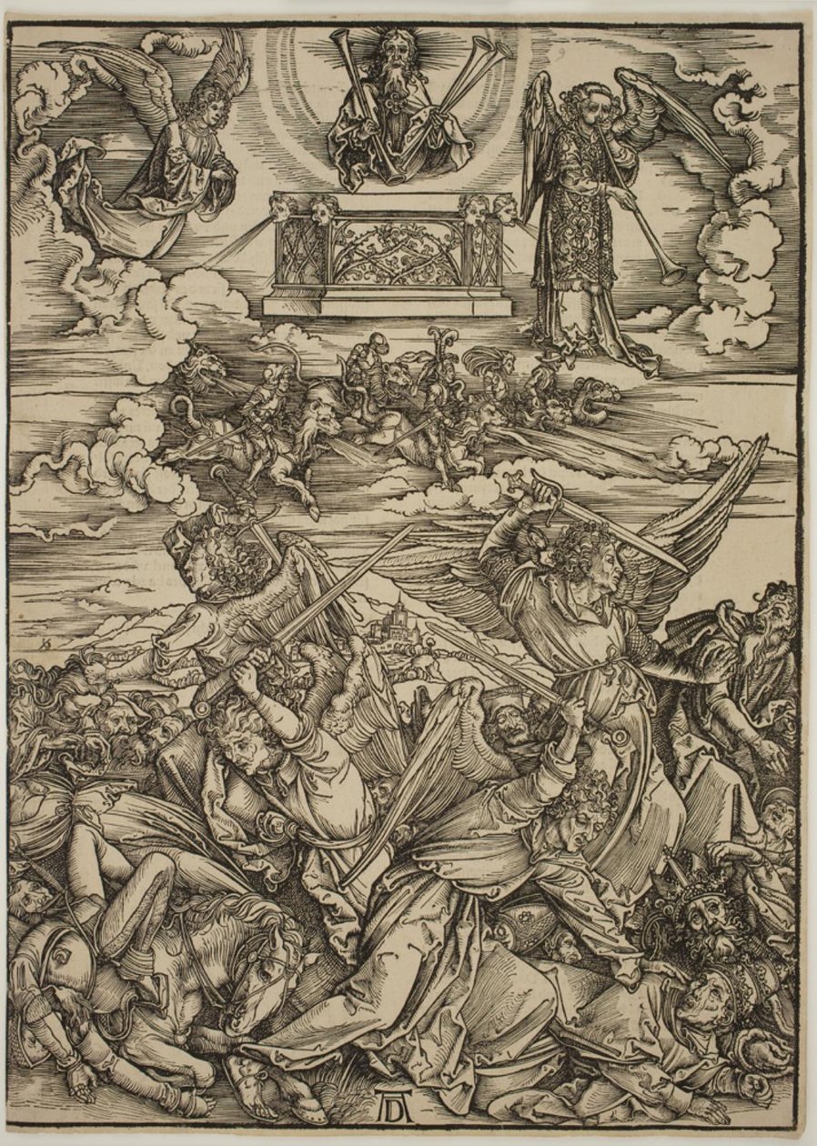 Eufrátesz négy bosszúálló angyala alkotó: Albrecht Dürer