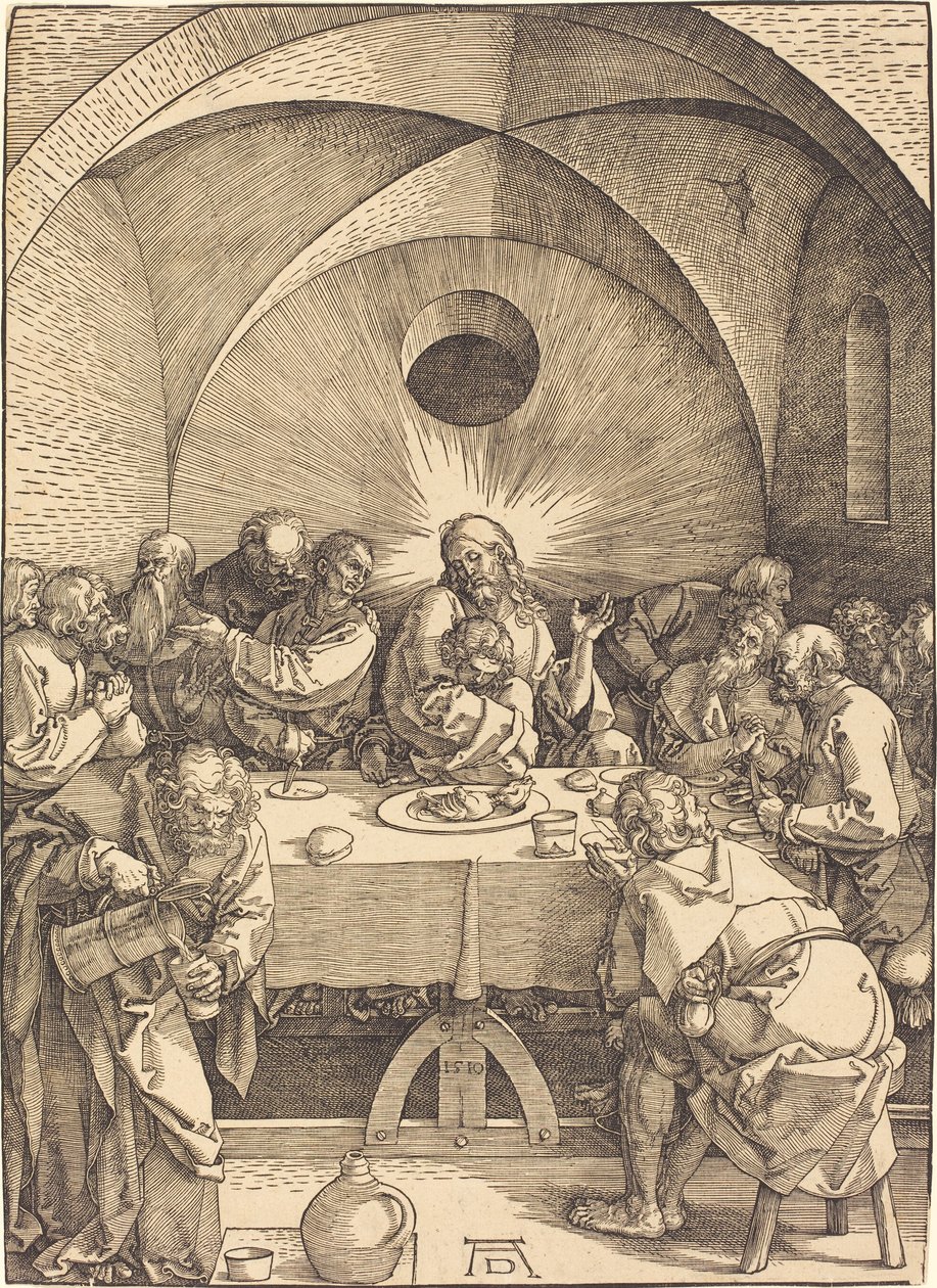 Franciául:  A nagy passió: 01. Utolsó vacsora alkotó: Albrecht Dürer