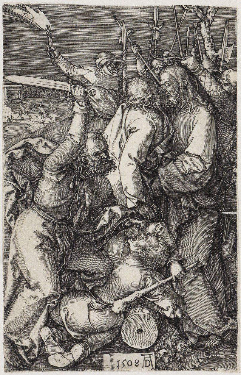Krisztus elfogatása alkotó: Albrecht Dürer