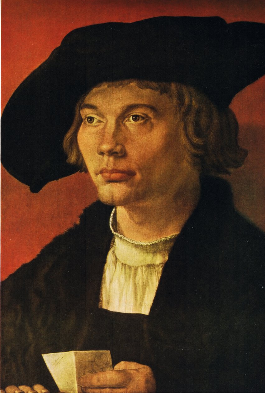 Német: Bernhard von Reesen Bernhart von Reesen portréja alkotó: Albrecht Dürer