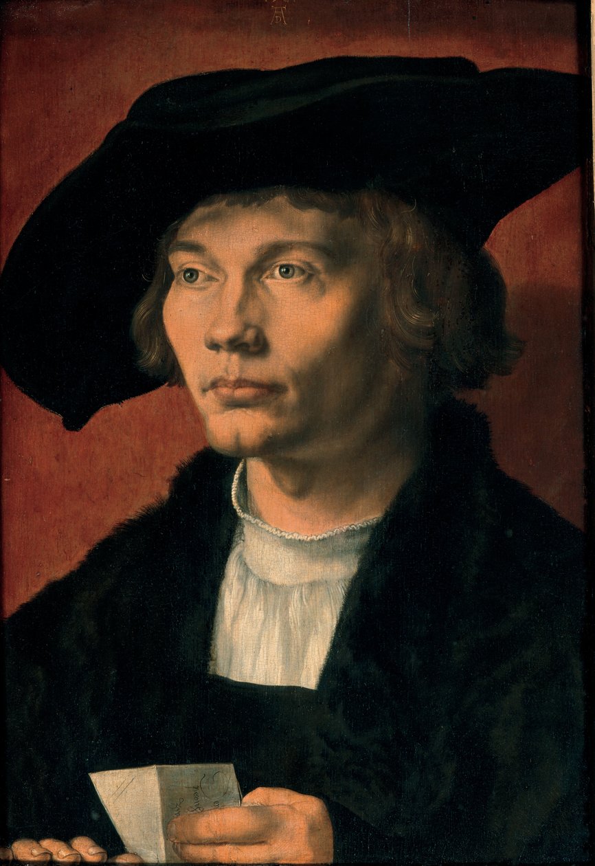 Német: Bernhard von Reesen Bernhart von Reesen portréja alkotó: Albrecht Dürer