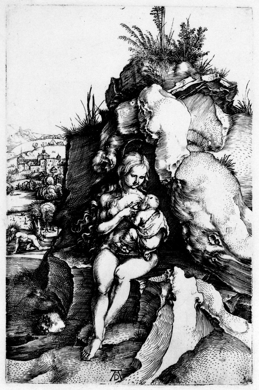 Német: Die Buße des Heiligen Chrysostomus Chrysostomus Szent János bűnbánata alkotó: Albrecht Dürer