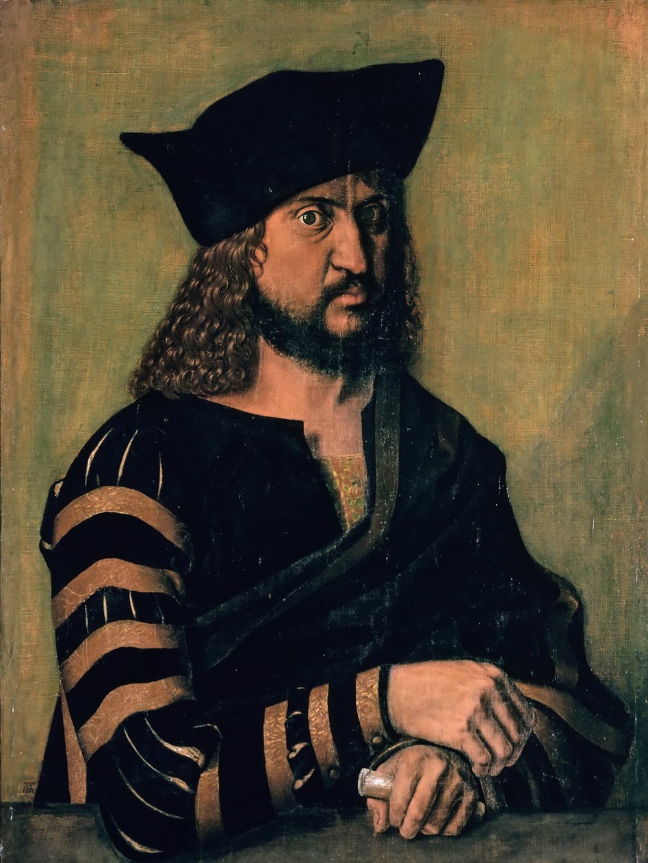 Német: Bölcs Frigyes szász választófejedelem portréja III. szászországi Frigyes portréja alkotó: Albrecht Dürer