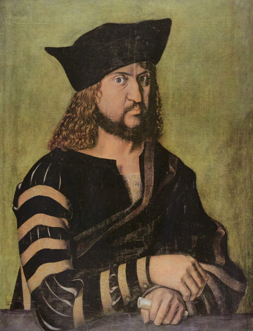 Német: Bölcs Frigyes szász választófejedelem portréja III. szászországi Frigyes portréja alkotó: Albrecht Dürer