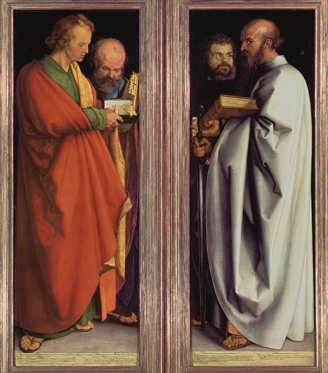 Német: Vier Apostel A négy apostol alkotó: Albrecht Dürer