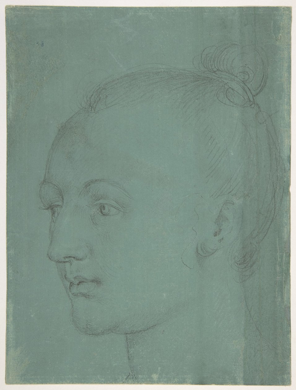 Fiatal nő feje alkotó: Albrecht Dürer