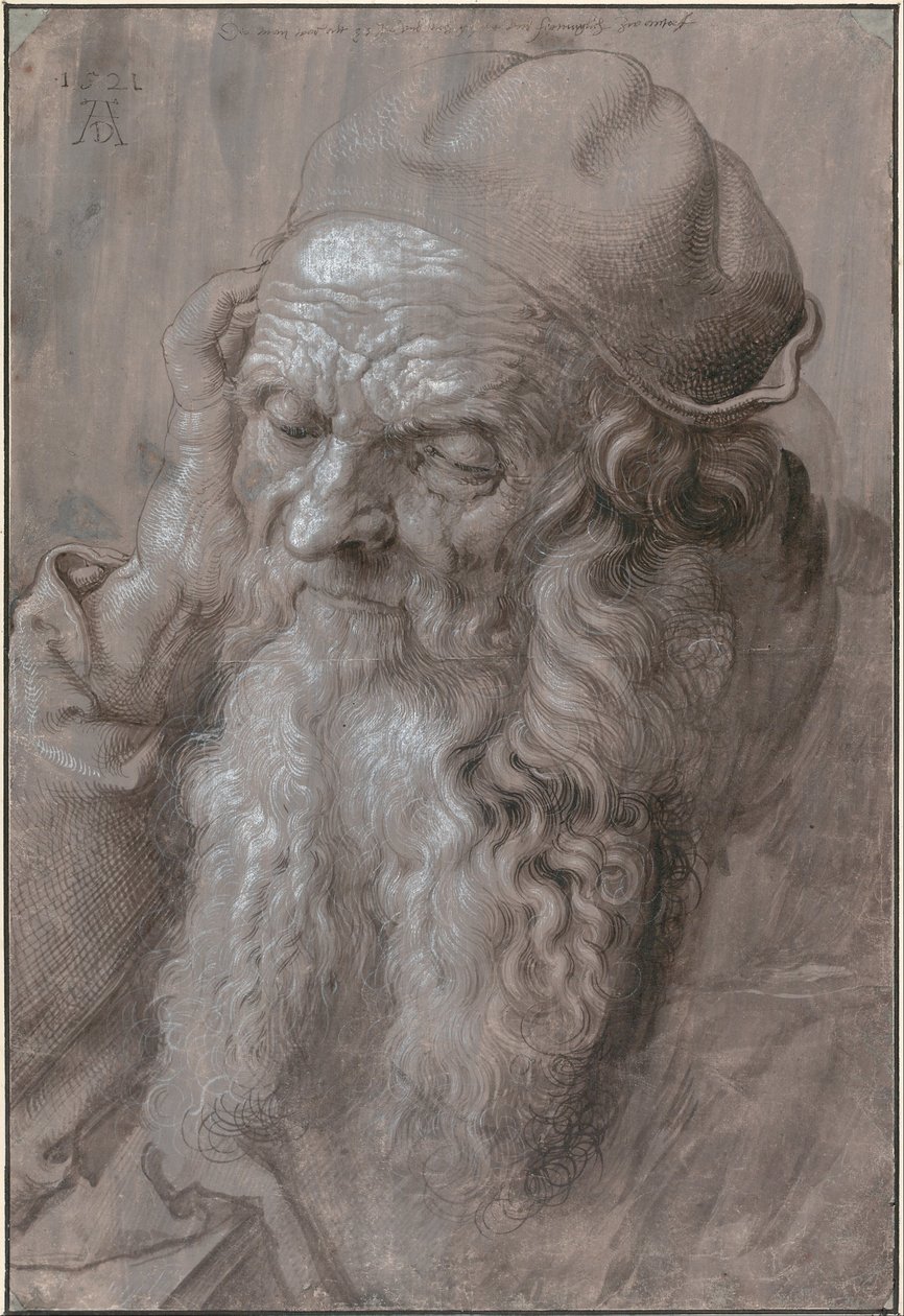Egy öregember feje alkotó: Albrecht Dürer
