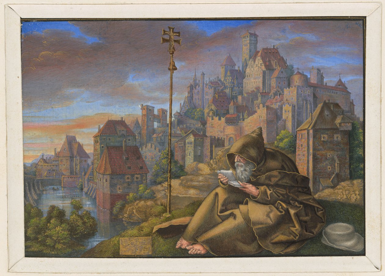 Olvasó Szent Antal alkotó: Albrecht Dürer