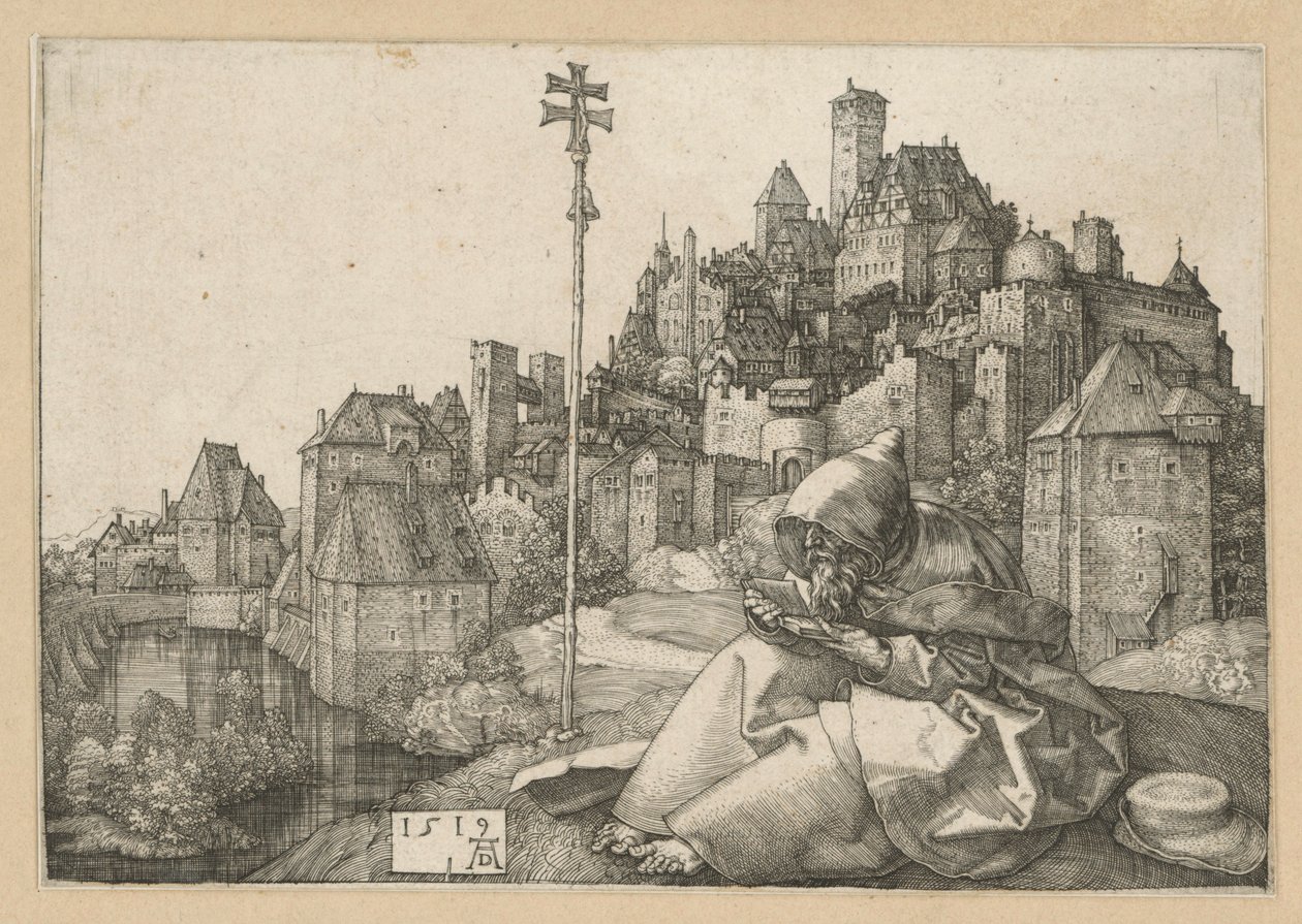 Olvasó Szent Antal alkotó: Albrecht Dürer