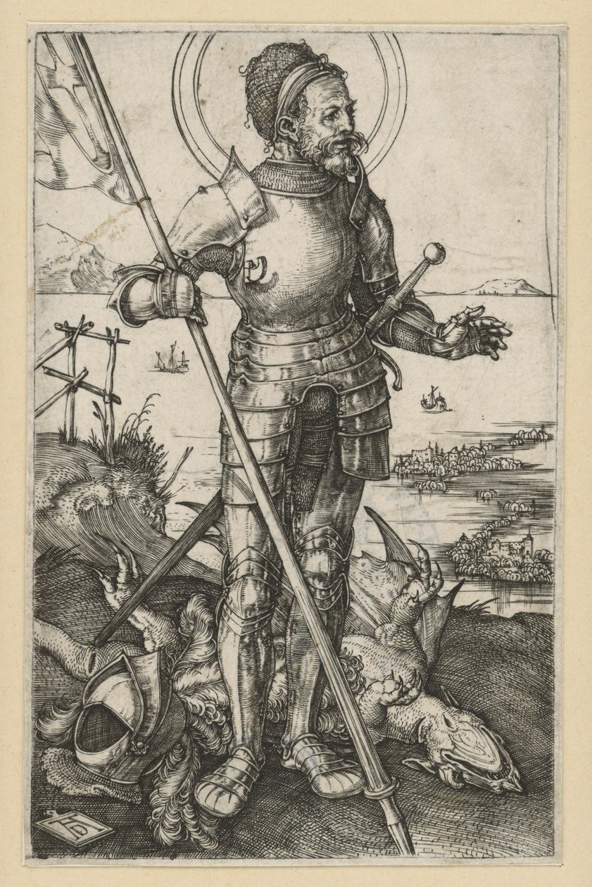 Szent György gyalog alkotó: Albrecht Dürer