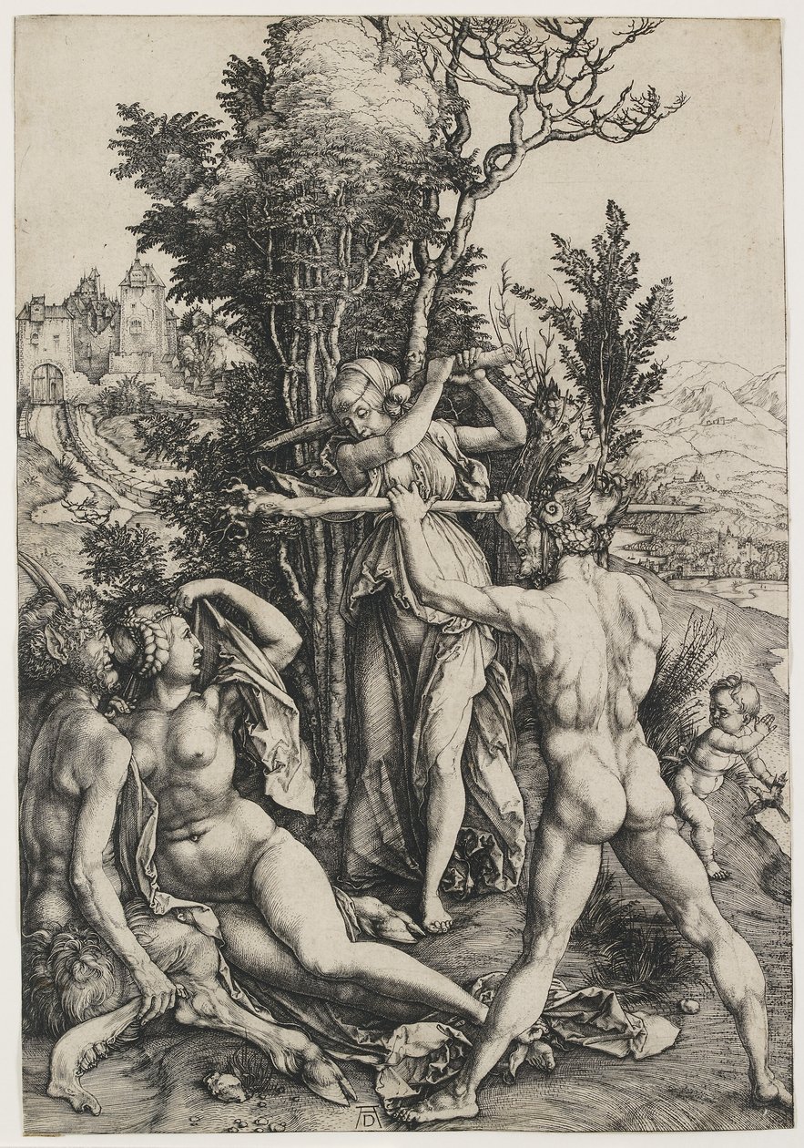 Herkules, 1498 alkotó: Albrecht Dürer