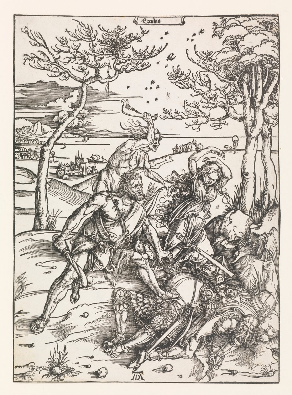 Herkules, aki meghódítja a molionid ikreket alkotó: Albrecht Dürer