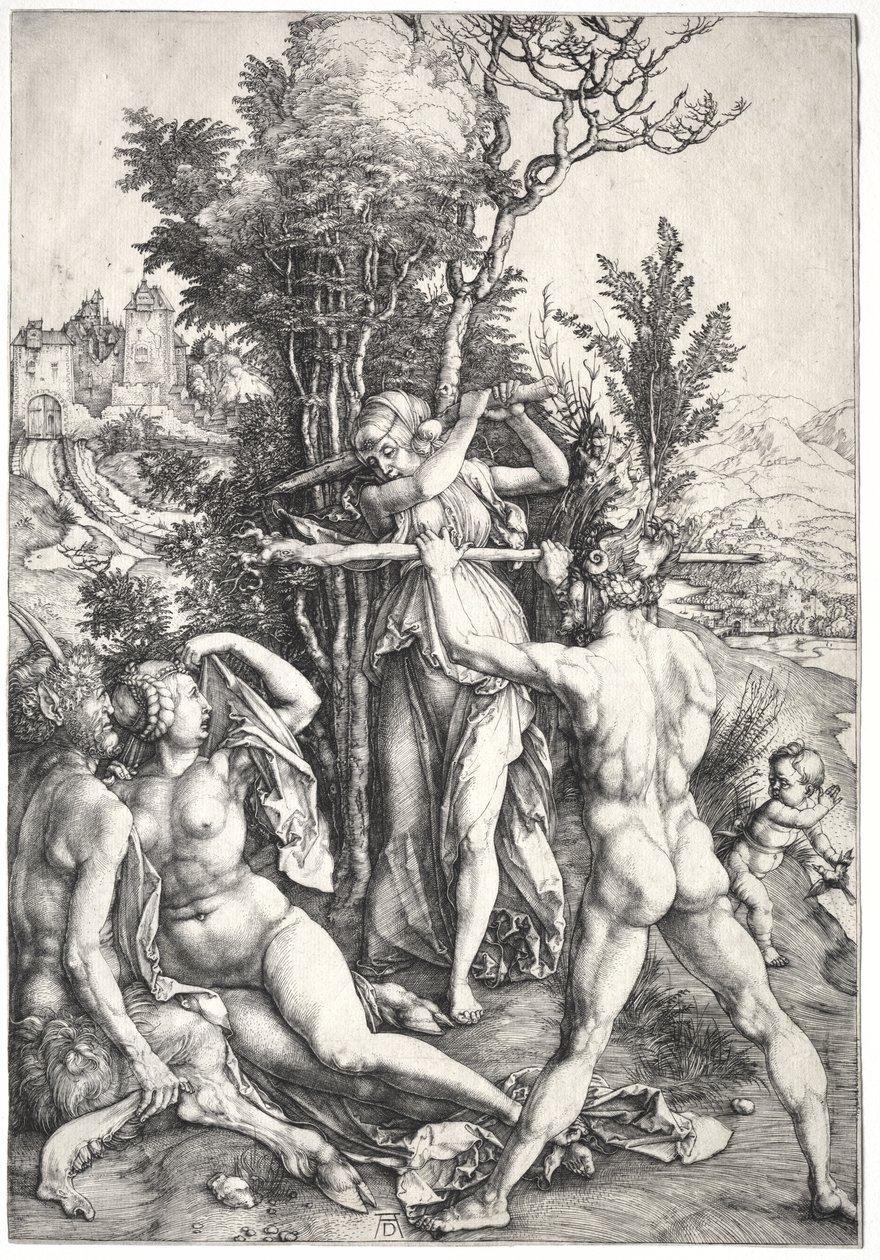 Herkules a kereszteződésnél alkotó: Albrecht Dürer