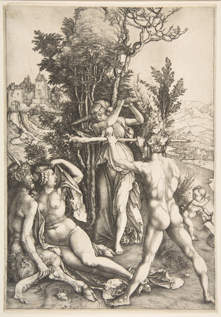 Herkulesz válaszúton alkotó: Albrecht Dürer