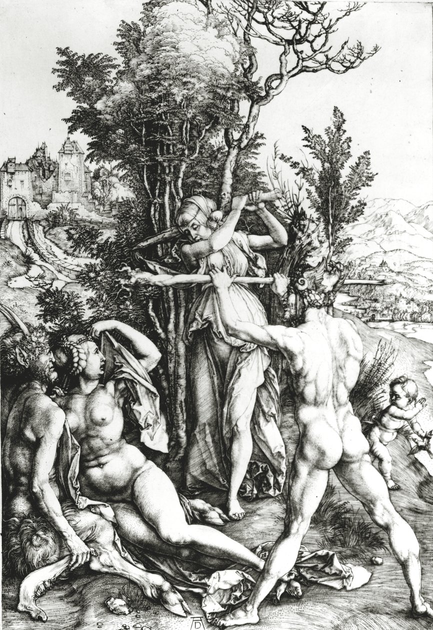 Herkules a keresztútnál, 1498 alkotó: Albrecht Dürer