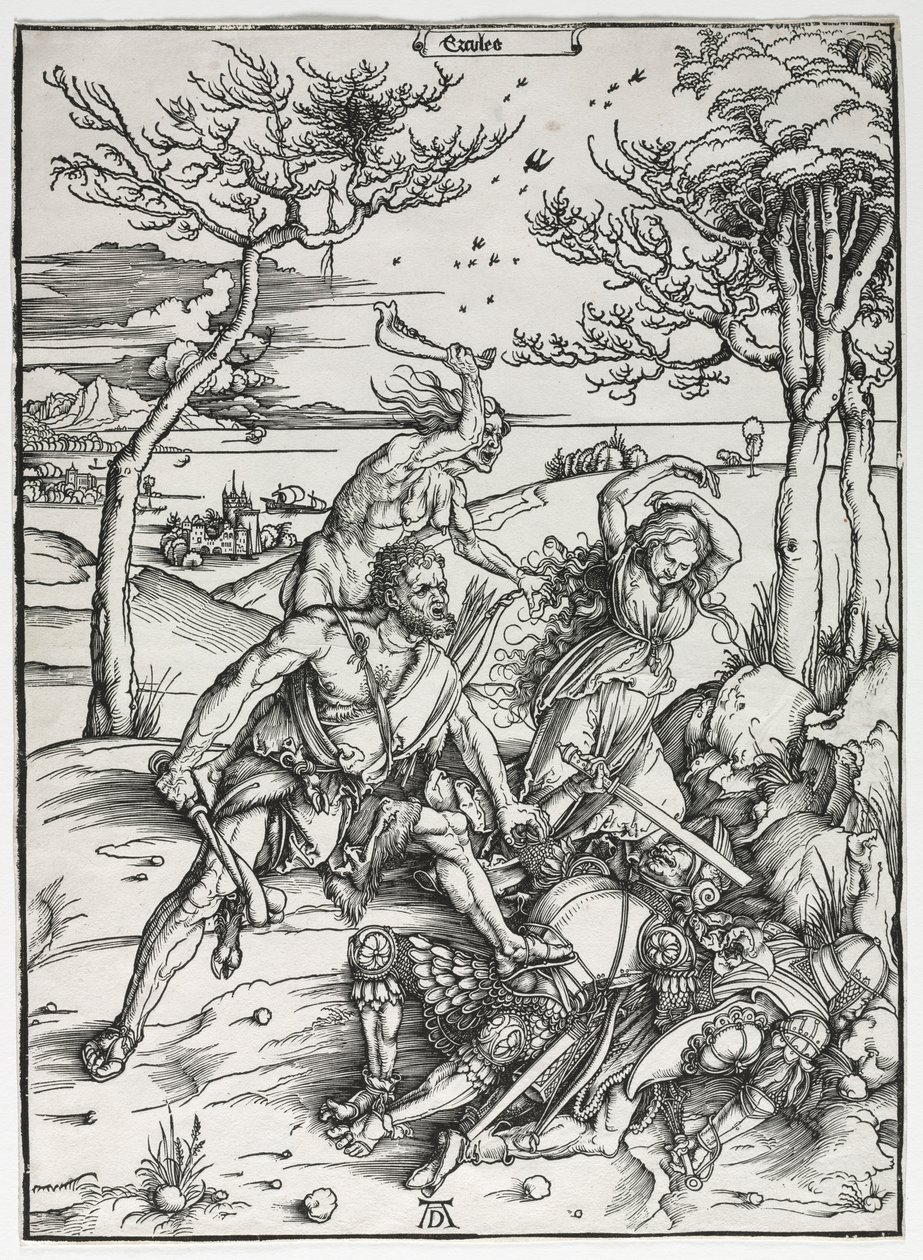 Herkules, c. 1496-1497. alkotó: Albrecht Dürer