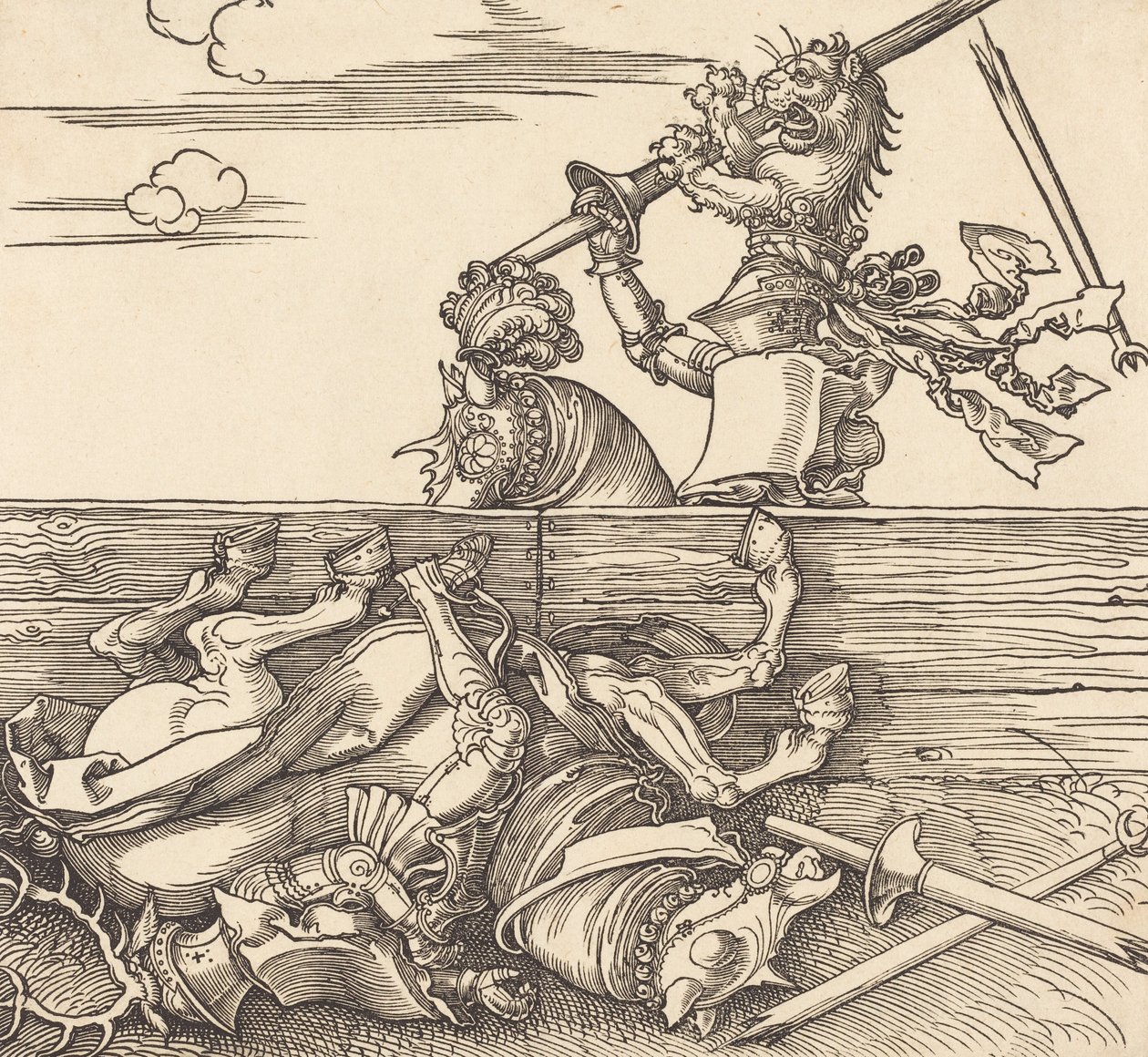 Olasz torna, c. 1516. alkotó: Albrecht Dürer