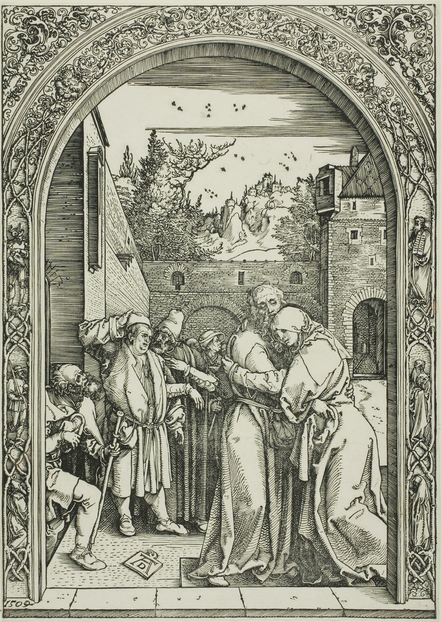 Joachim és Szent Anna találkozik az Aranykapuban, A Szűz életéből alkotó: Albrecht Dürer