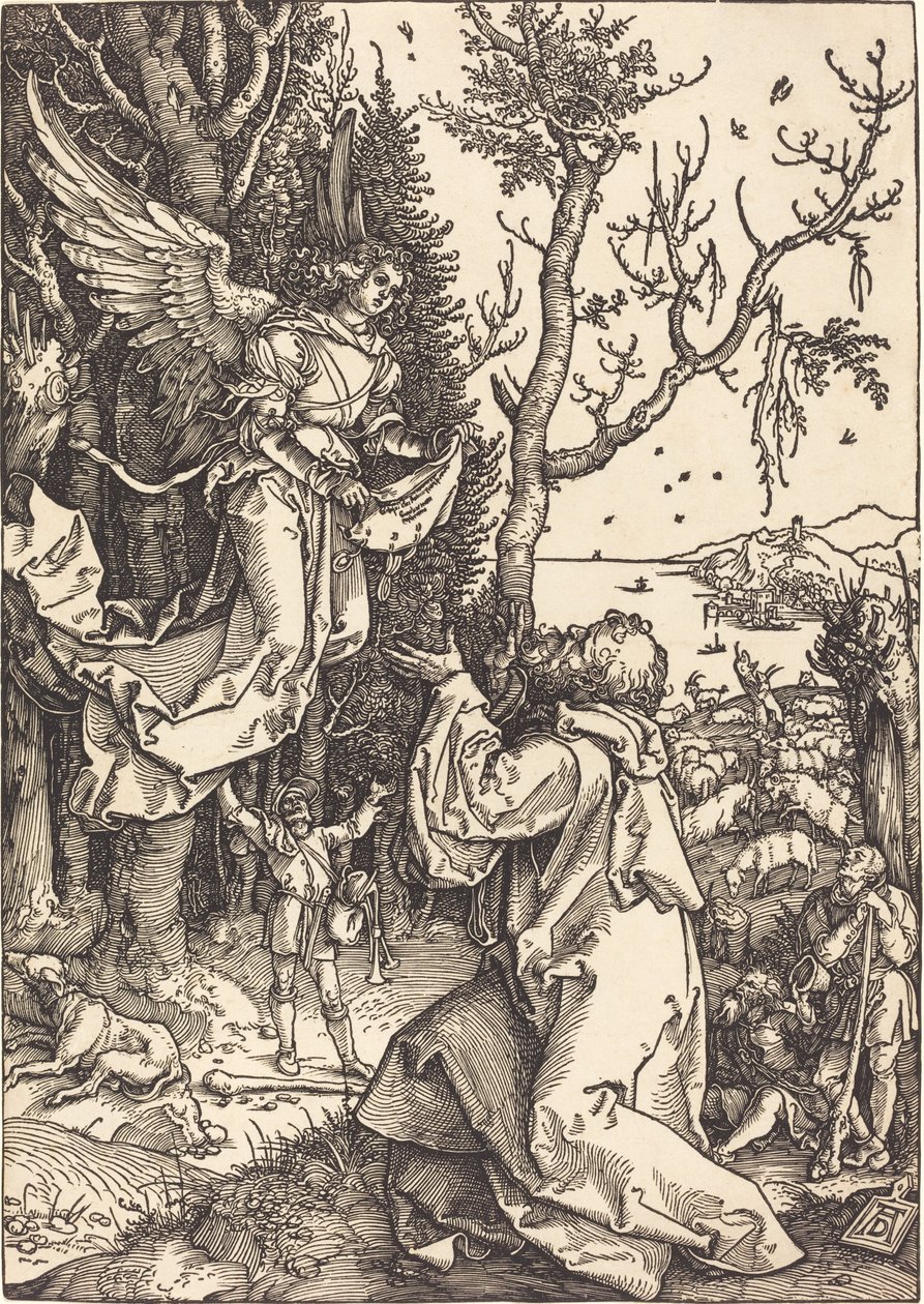Joachim és az angyal alkotó: Albrecht Dürer