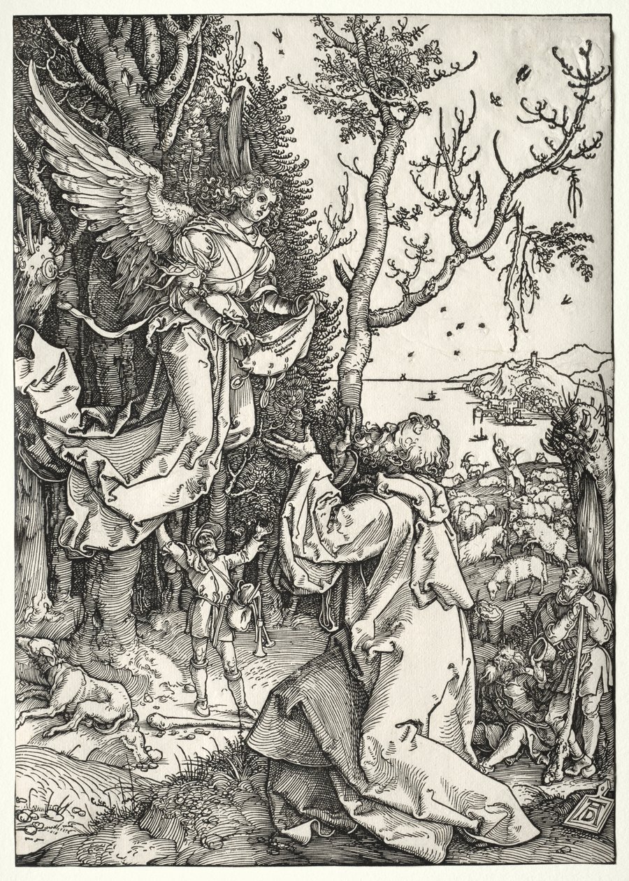 Joachim és az angyal alkotó: Albrecht Dürer