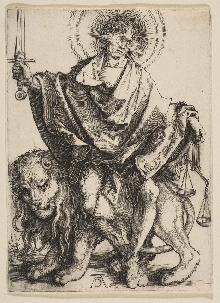 Igazságszolgáltatás, kb. 1499. alkotó: Albrecht Dürer