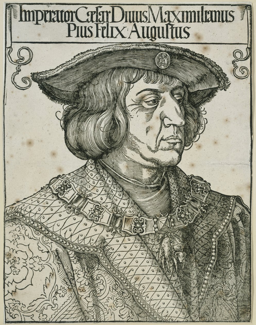 I. Maximilián császár alkotó: Albrecht Dürer