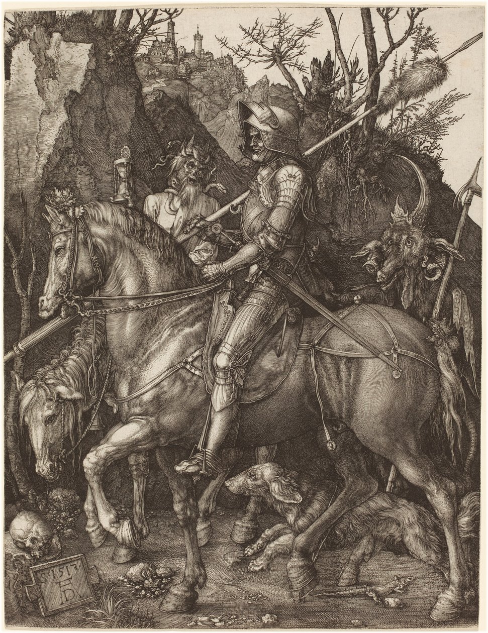 Lovag, Halál és Ördög alkotó: Albrecht Dürer
