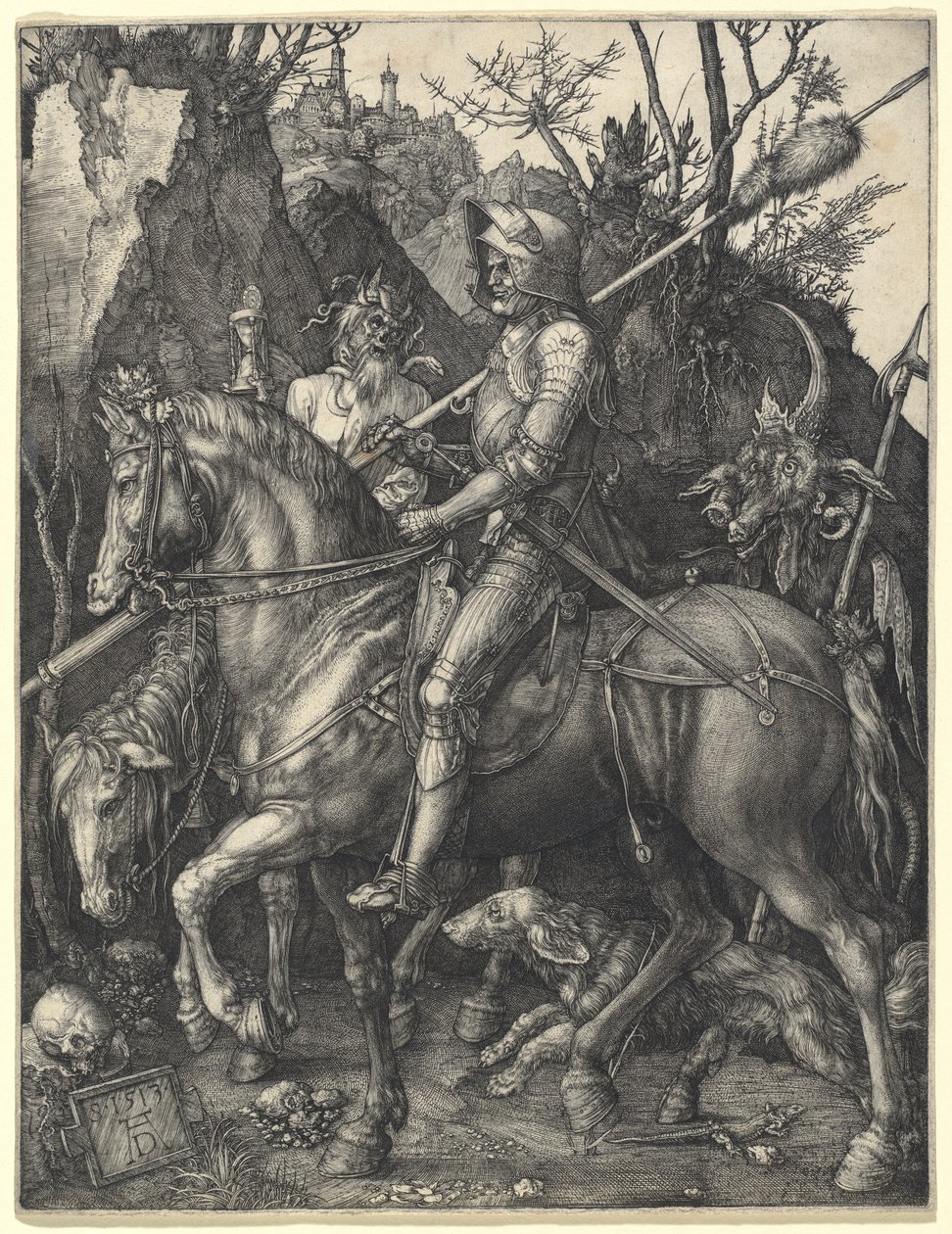 Lovag, Halál és Ördög alkotó: Albrecht Dürer